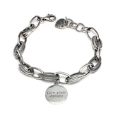 Live Your Dream Charm Bracelet