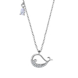 Ocean Hallow Fish Pendant Necklace