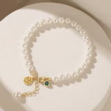 Sweet Love Pearl Charm Bracelet