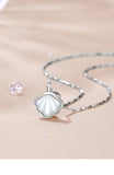 Hide Me in Your Shell 925 Sterling Silver Necklace