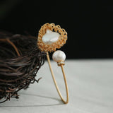 Gorgeous and Attractive Freshwater Pearl Cuff Bracelet