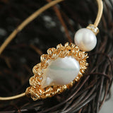 Gorgeous and Attractive Freshwater Pearl Cuff Bracelet