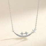 Smile for Me 925 Sterling Silver Necklace