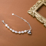 You Are My Heart Pearl Bracelet