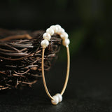 Trendy Statement Freshwater Pearl Bracelet