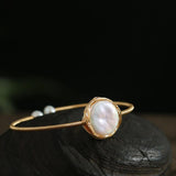 Fresh Water Pearl Cuff Bracelet