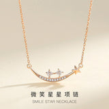 Smile for Me 925 Sterling Silver Necklace