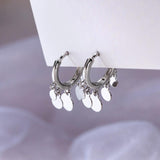 Dazzling and Elegant Hoop Earrings