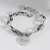 Live Your Dream Charm Bracelet