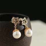 The Unmatchable Beauty Freshwater Pearl Earrings