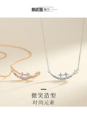 Smile for Me 925 Sterling Silver Necklace