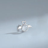 Angel and Devil Stud Earrings