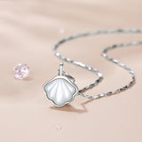 Hide Me in Your Shell 925 Sterling Silver Necklace