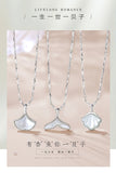 Hide Me in Your Shell 925 Sterling Silver Necklace