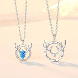 Love Dedication Couple Necklace Set