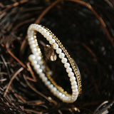 Freshwater Pearl Double Bracelet